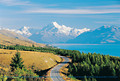 one of the Southem lakes probably Lake Wakatipu