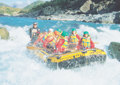 whitewater rafting on the rangitata river