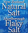 New zealand natural salt and marlborough flaky salt